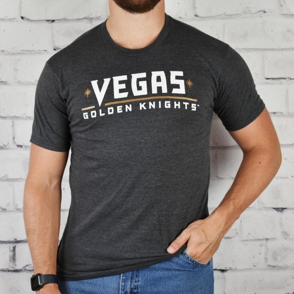 Fanatics NHL Las Vegas Gold Knights Inaugural Season Graphic Tee / T-Shirt - Picture 1 of 4